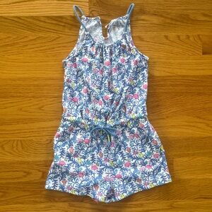 Vineyard Vines Blue and Pink Kids Romper